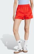 Moderne adidas Pin-Stripe Satin Shorts Damen Shorts KD2286-13031 Rot