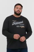 klassisches BLEND BHDopper BT Herren Longsleeve mit Rundhals Langarm-S...