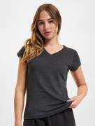 sportliches Build Your Brand Damen T-Shirt 140 g/m² mit Baumwolle Anth...