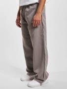 lässige DEF Herren Jeans Stretch Kordelzug Taschen mit Baumwolle Grau