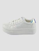 lässige Buffalo Damen Sneaker Weiß