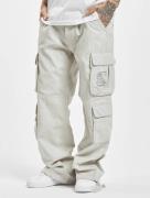 stylische Brandit Herren Jeans Reißverschluss mit Baumwolle Weiß