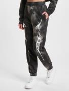 bequeme Thug Life Damen Hose mit Baumwolle Schwarz