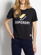Superdry T-Shirt in blau für Damen, Größe: S. W1010495A