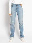 Esprit Straight Fit Jeans in blau für Damen, Größe: 27-32. 022EE1B323