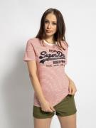 Superdry T-Shirt in weiss für Damen, Größe: XS. VINTAGE LOGO STRIPE EN...
