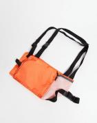 ASOS DESIGN – Tasche in Orange mit Netzdetail